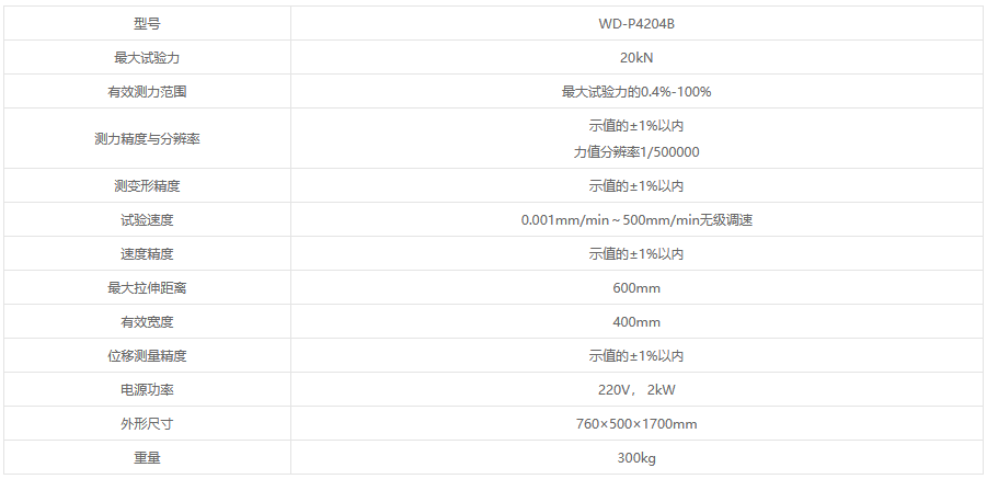 WD-P4204B微機(jī)控制電子式保溫材料試驗(yàn)機(jī)